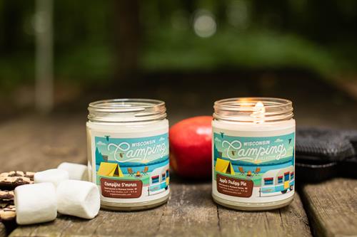 Wisconsin Camping Candles