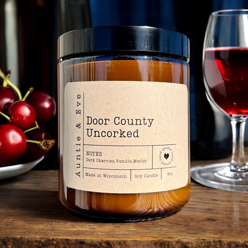 Door County Uncorked Soy Candle