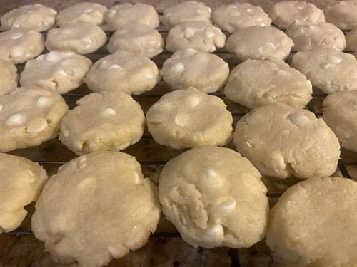 Raspberry Cheesecake Cookies