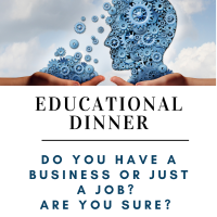 Educational Dinner & Tabletop Networking 