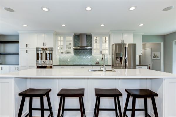 Structural kitchen remodel in Herndon, VA