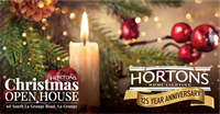 Hortons Christmas Open House & 125th Anniversary Sale