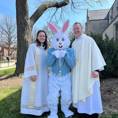 Join us for a visit from the Easter Bunny and an Easter Egg Hunt after the Easter service!