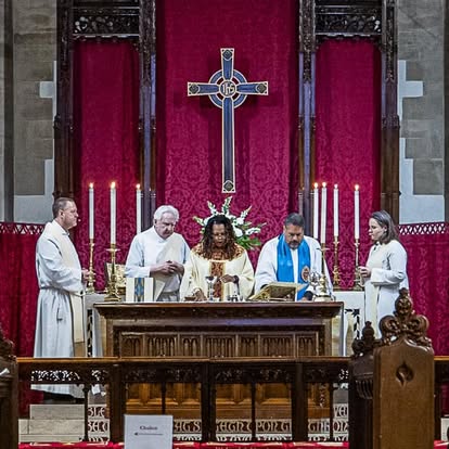 A Visit from Bishop Paula Clark.