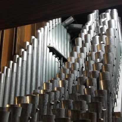 Our beautiful Casavant organ has been refurbished.