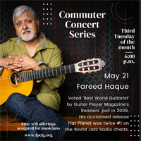 Commuter Concert Series: Fareed Haque, guitarist
