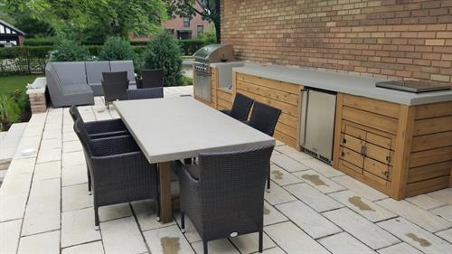 Outdoor Kitchen and Patio