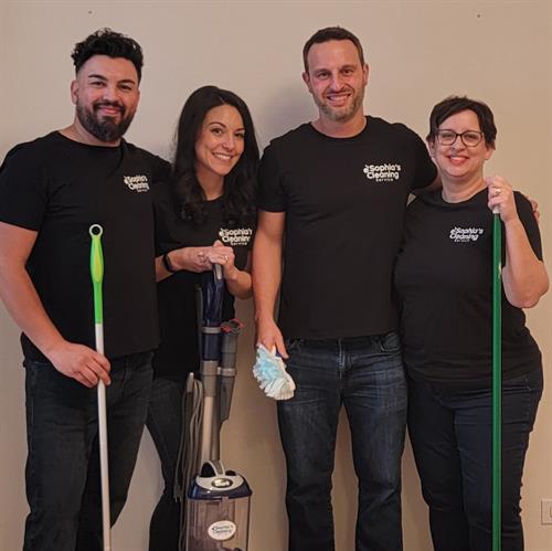 The Sophia's Cleaning Service Team