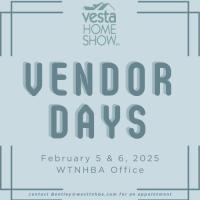 2025 Fall Vesta Home Show Vendor Days