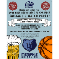 HBAT Associates Fall Fundraiser - Grizzlies Tailgate & Watch Party