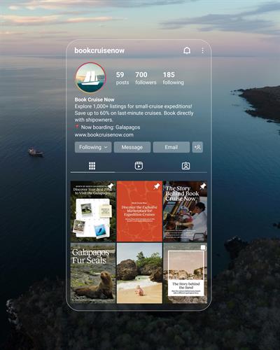 Social Media for Book Cruise Now