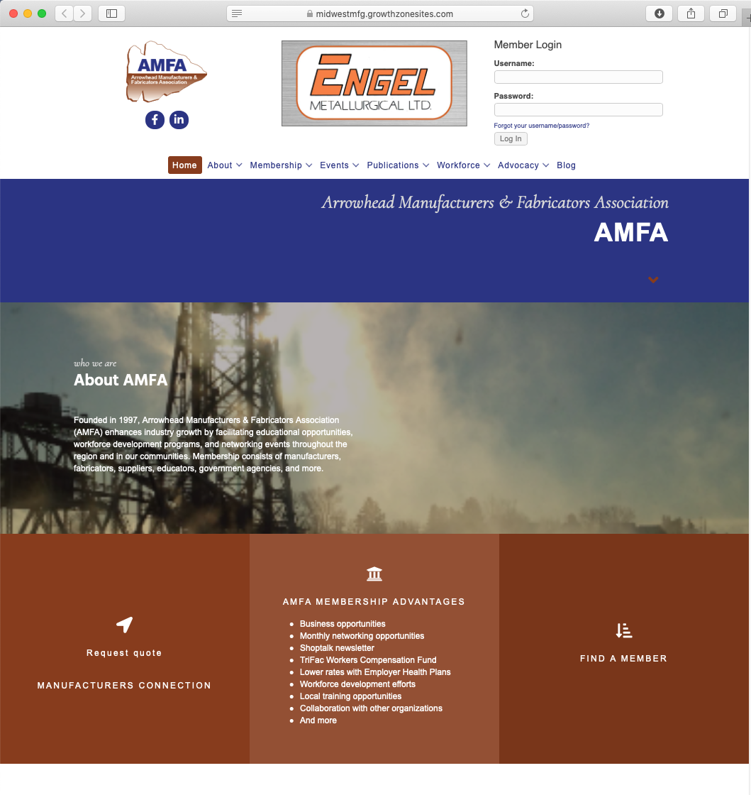 New AMFA website coming January 1