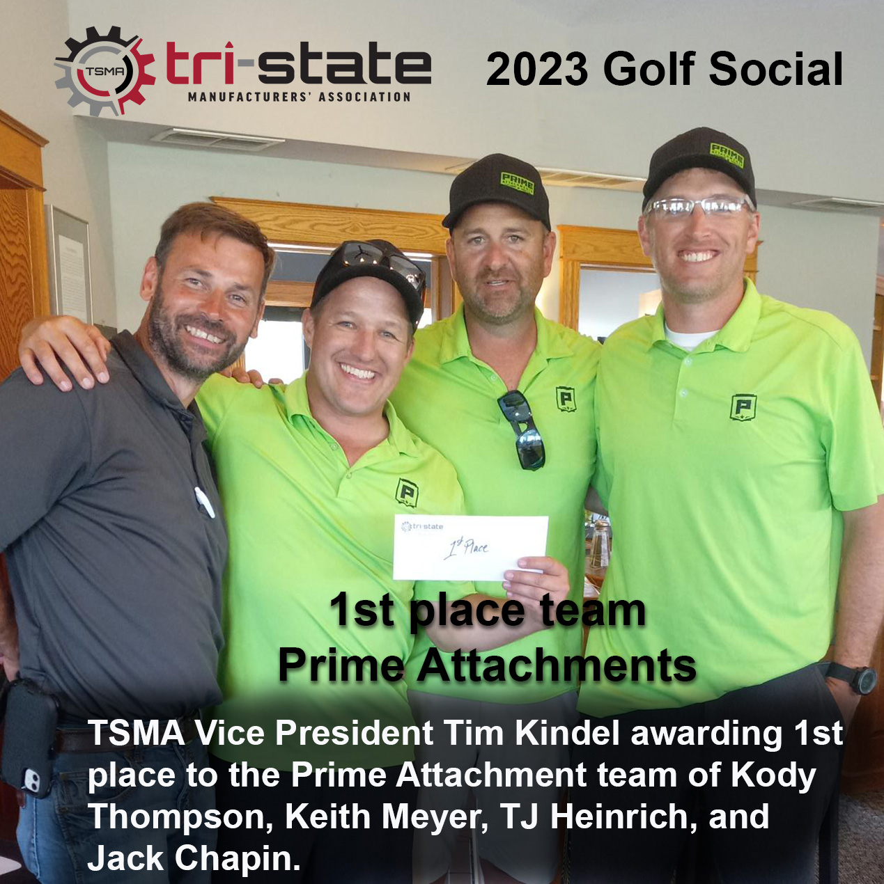 Image for TSMA 2023 Golf Social Recap