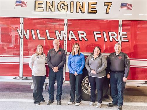 Honoring Local Heroes: Proud to support the Willmar Fire Department and local service groups. It’s a privilege to care for those who serve our communities. Honoring Local Heroes: Proud to support the Willmar Fire Department and local service groups. It’s a privilege to care for those who serve our communities.