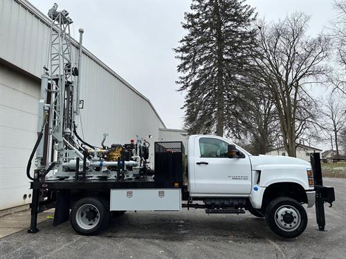 Nissi has truck mounted equipment to perform SPT borings