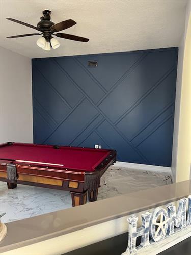Feature wall 