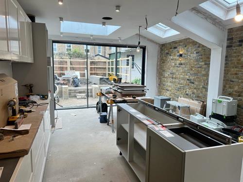 Kitchen remodel (during renovation)