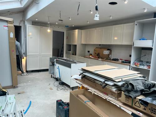 Kitchen remodel (during renovation)