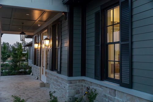 Composite exterior shutters
