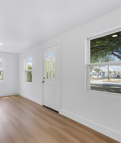 Full home remodel with complete interior renovation scope including finishes and lighting. Designed and executed by ROCA.