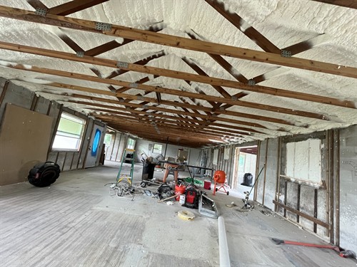 Spray Foam Remodel