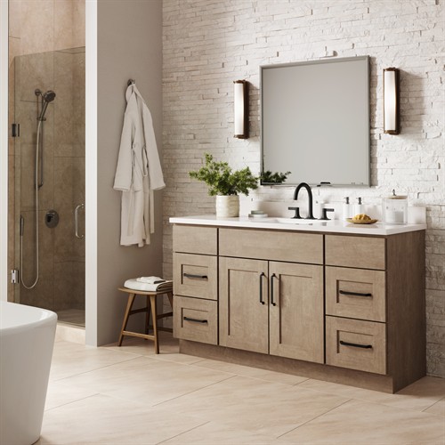 Dover Truffle Slab - Designer Vanity Series