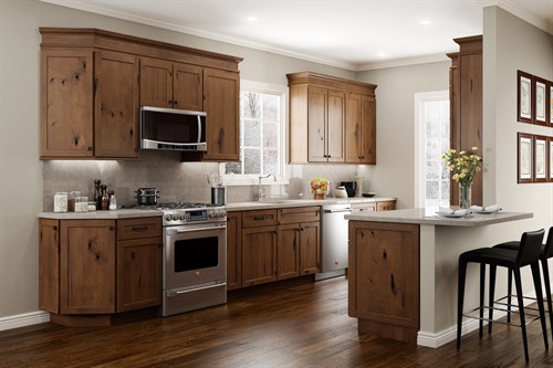 Upton Brown Recessed - Premier Kitchen Series