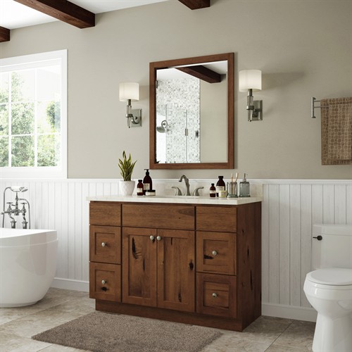 Upton Brown Slab - Premier Vanity Series