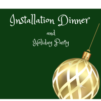 Installation Dinner & Holiday Party