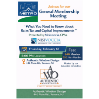 General Membership Meeting