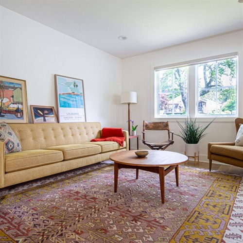 Lambertville living-room remodel