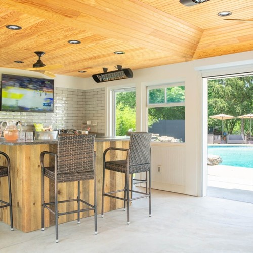 Flemington pool house