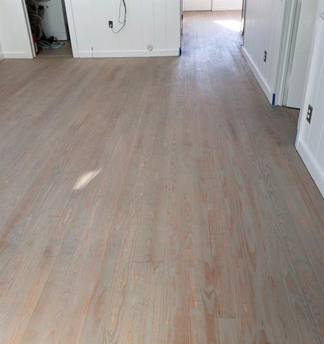 Pine Floor Sanded and Re-finished with Bona Stain Combo