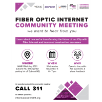 Fiber Optic Community Meeting