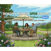 Monthly Member Open Forum