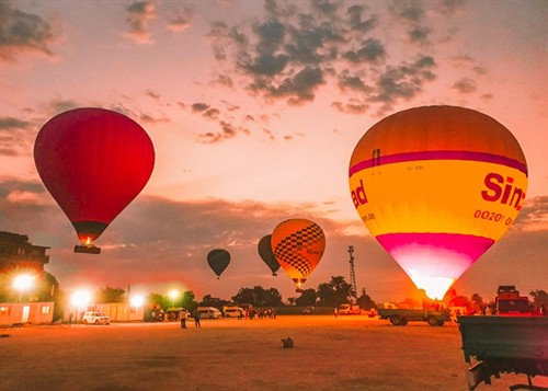 Hot Air Ballooning in Egypt