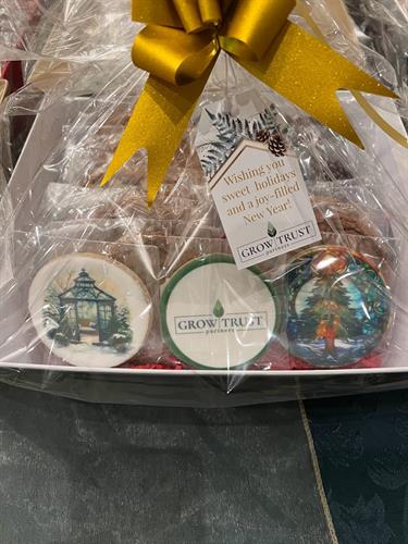 Custom cookie gift baskets Custom cookie gift baskets