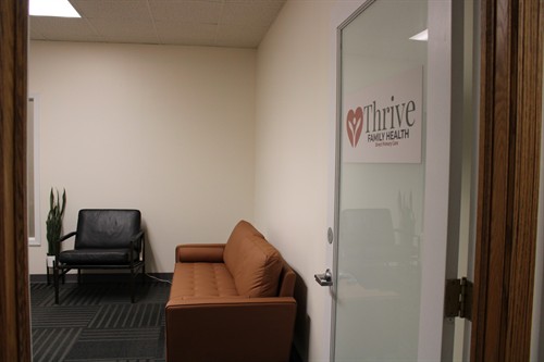 Entrance into the clinic