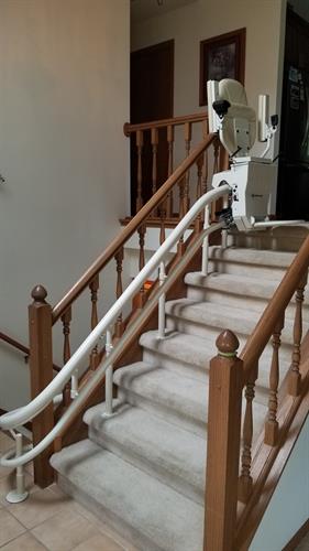 Custom Curved Stair Lift