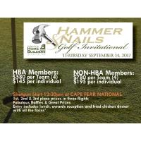 2017 Fall Hammers and Nails Golf Tournament