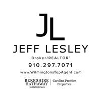 Jeff Lesley, Realtor/Broker, Berkshire Hathaway HomeServices Carolina Premier Properties