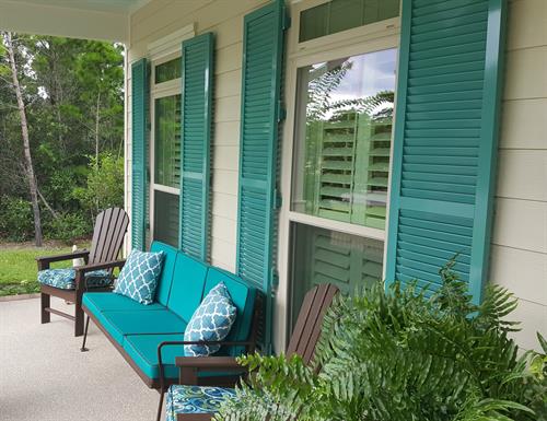 Operable Colonial Shutters
