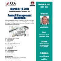 Project Management Essentials (3/8/17-3/10/17)