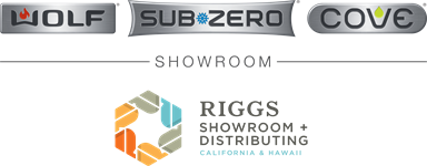 Sub-Zero, Wolf, and Cove by Riggs Showroom and Distributing, Inc.