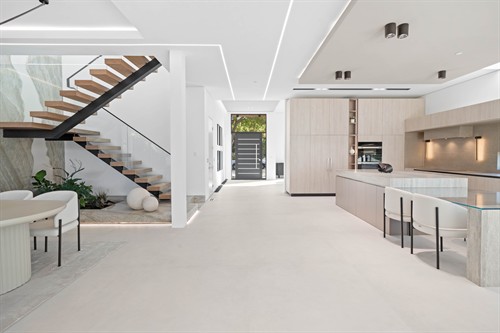 interior luxury kitchen remodel designed and built by Ritz Builders