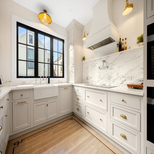 For this historic home renovation in Golden Gate Heights, San Francisco, we preserved the home's architectural character while transforming the interior for modern living.