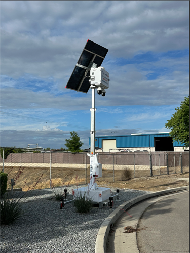 stand alone solar sentry