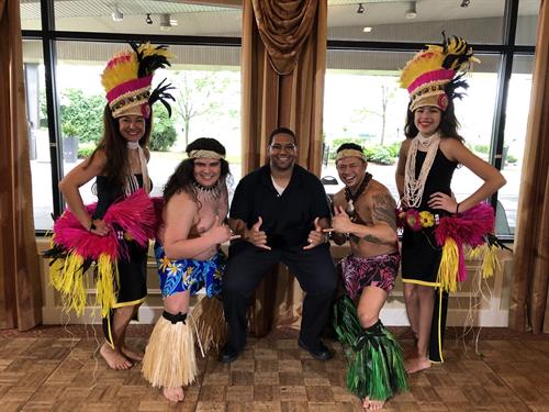 Polynesian Wedding Renewal Reception
