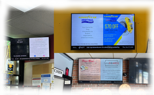 We have 15 digital billboards available to build your brand and get your promotions noticed,Expect 30,000+views each month. We have 15 digital billboards available to build your brand and get your promotions noticed,Expect 30,000+views each month.