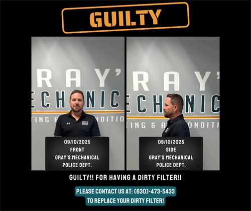 GUILTY! - HVAC Business owner guilty for having a dirty filter!